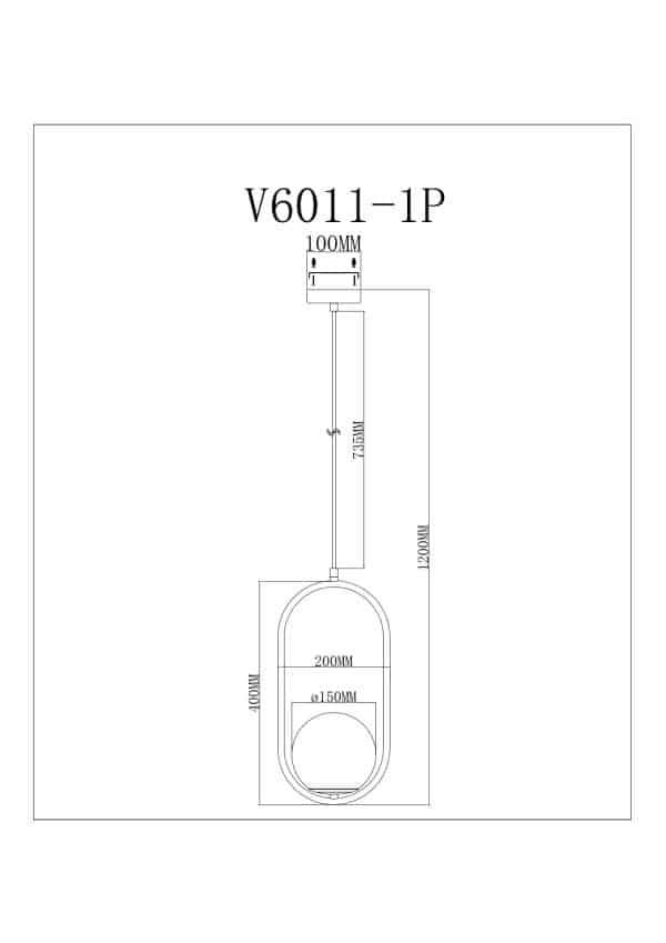 Светильник подвесной Moderli V11586-1P Klaster — изображение 3
