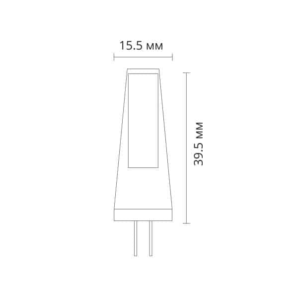 Светодиодная лампа Arte Lamp LUGO Капсульная 2.5W 240Lm 3000К G4 A0425-3K — изображение 2