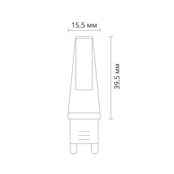 Светодиодная лампа Arte Lamp LUGO Капсульная 2.5W 240Lm 4000К G9 A0925-4K — изображение 2