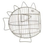 T&G Корзина "Fish" Grey