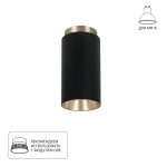 Точечный накладной светильник Arte Lamp CONE A5361PL-1BK