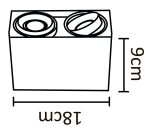 Точечный накладной светильник Arte Lamp PICTOR A5655PL-2WH — изображение 4