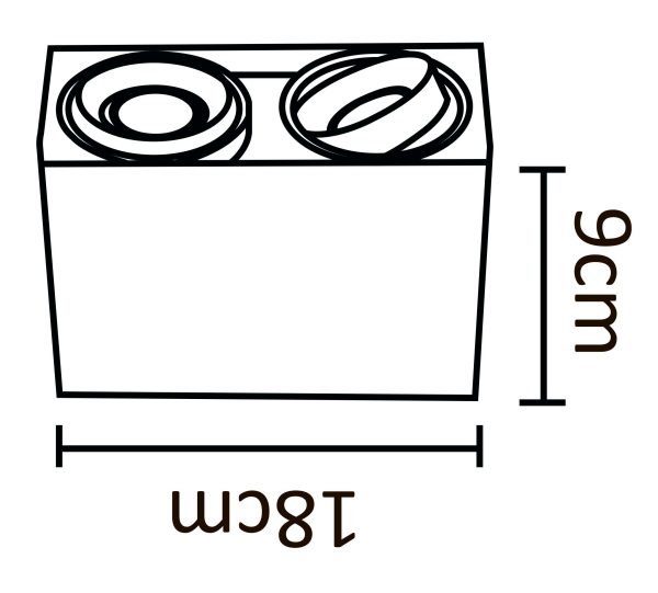 Точечный накладной светильник Arte Lamp PICTOR A5655PL-2WH — изображение 4