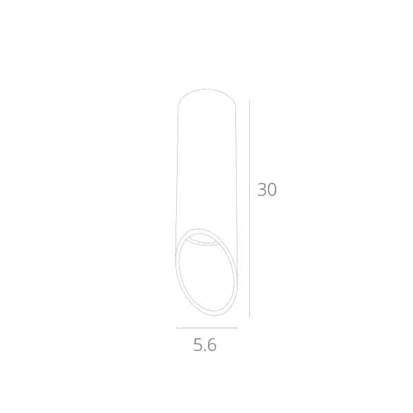 Точечный накладной светильник Arte Lamp PILON-SILVER A1536PL-1WH — изображение 3