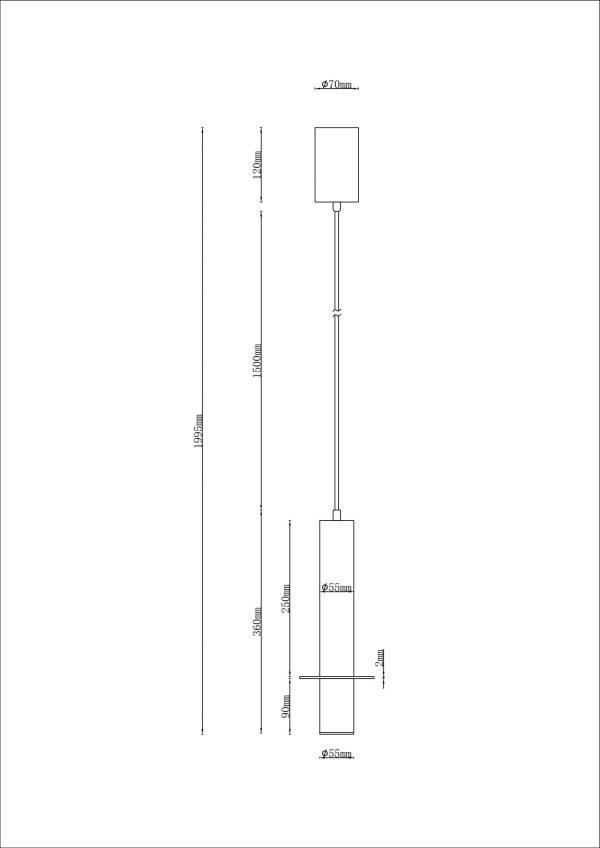 Точечный подвесной светильник Arte Lamp ASCELLA A2034SP-1BK — изображение 2