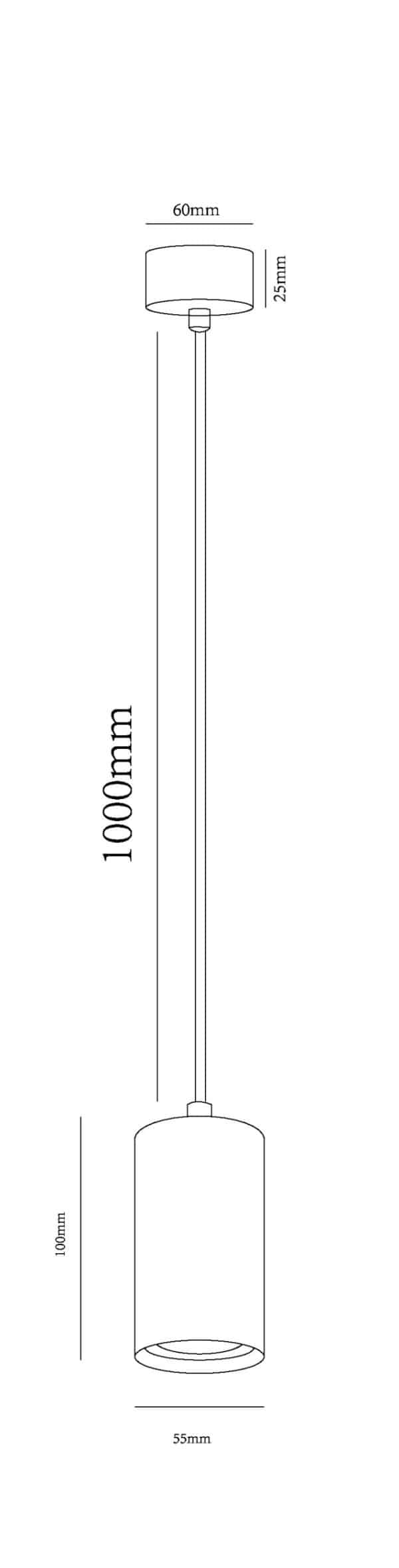 Точечный подвесной светильник Arte Lamp CANOPUS A1516SP-1WH — изображение 4