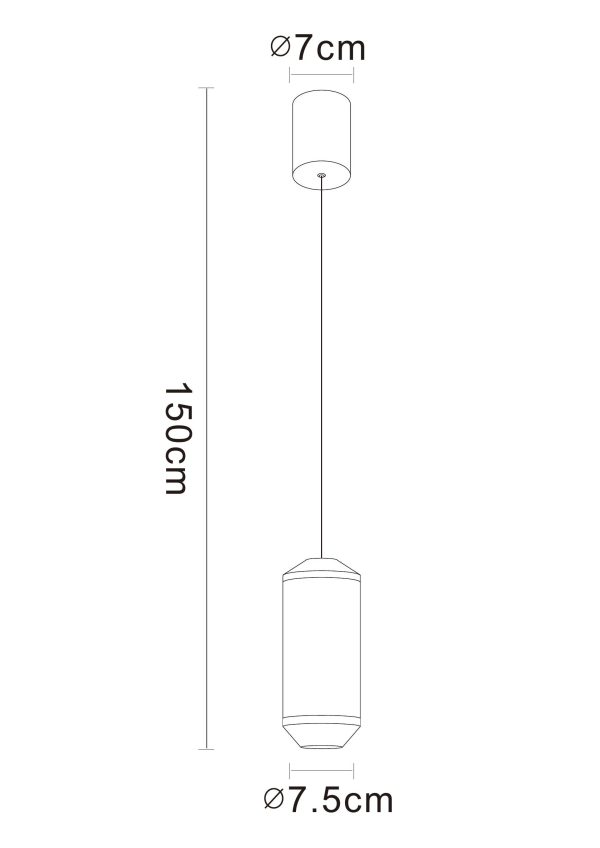 Точечный подвесной светильник Arte lamp OMICRON A1134SP-7BK — изображение 3