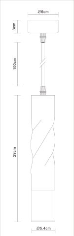 Точечный подвесной светильник Arte Lamp SADR A3280SP-1BK — изображение 4