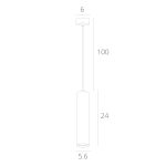 Точечный подвесной светильник Arte Lamp SIRIUS A1524SP-1BK — изображение 5
