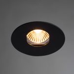 Точечный встраиваемый светильник Arte Lamp ACCENTO A3219PL-1BK — изображение 2