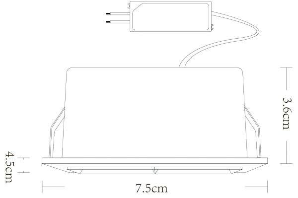 Точечный встраиваемый светильник Arte Lamp GRILL A3153PL-2BK — изображение 3