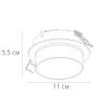 Точечный встраиваемый светильник Arte Lamp IMAI A2264PL-1WH — изображение 3