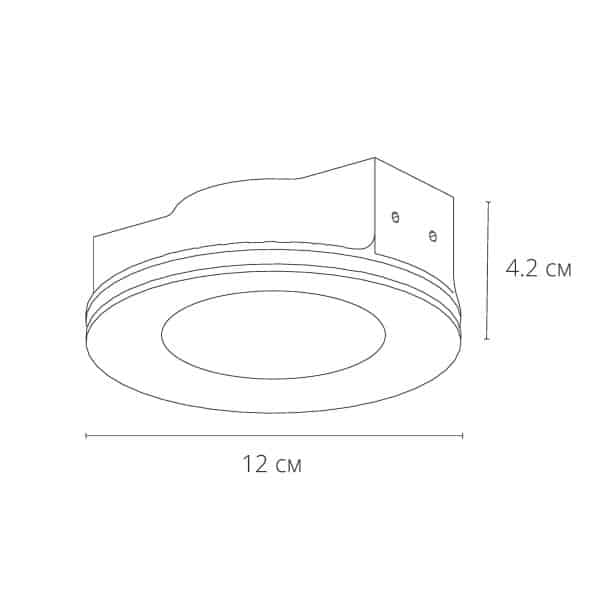 Точечный встраиваемый светильник Arte Lamp INVISIBLE A9282PL-1WH — изображение 2