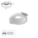 Точечный встраиваемый светильник Arte Lamp INVISIBLE A9287PL-1WH