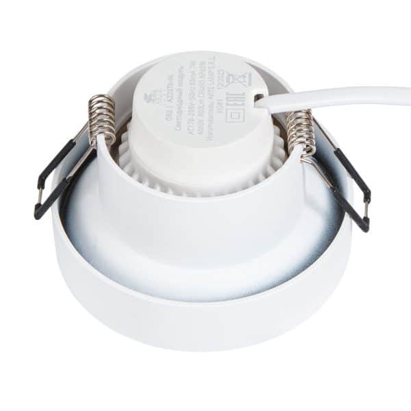 Точечный встраиваемый светильник Arte Lamp RAMO A1240PL-1WH — изображение 4