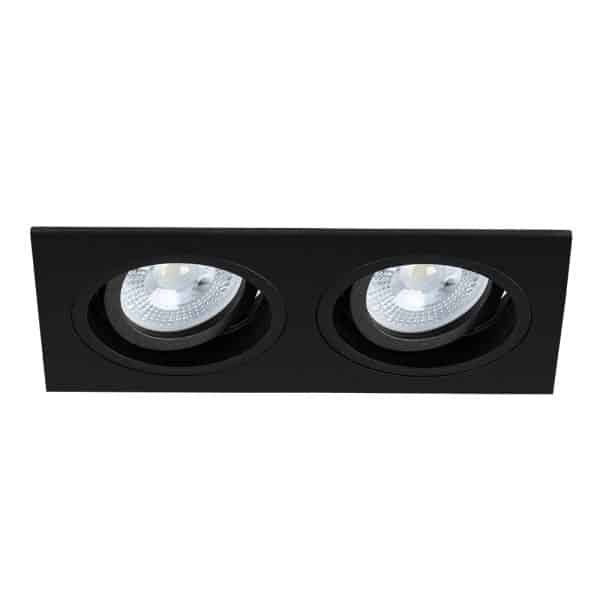 Точечный встраиваемый светильник Arte Lamp TARF A2178PL-2BK — изображение 2