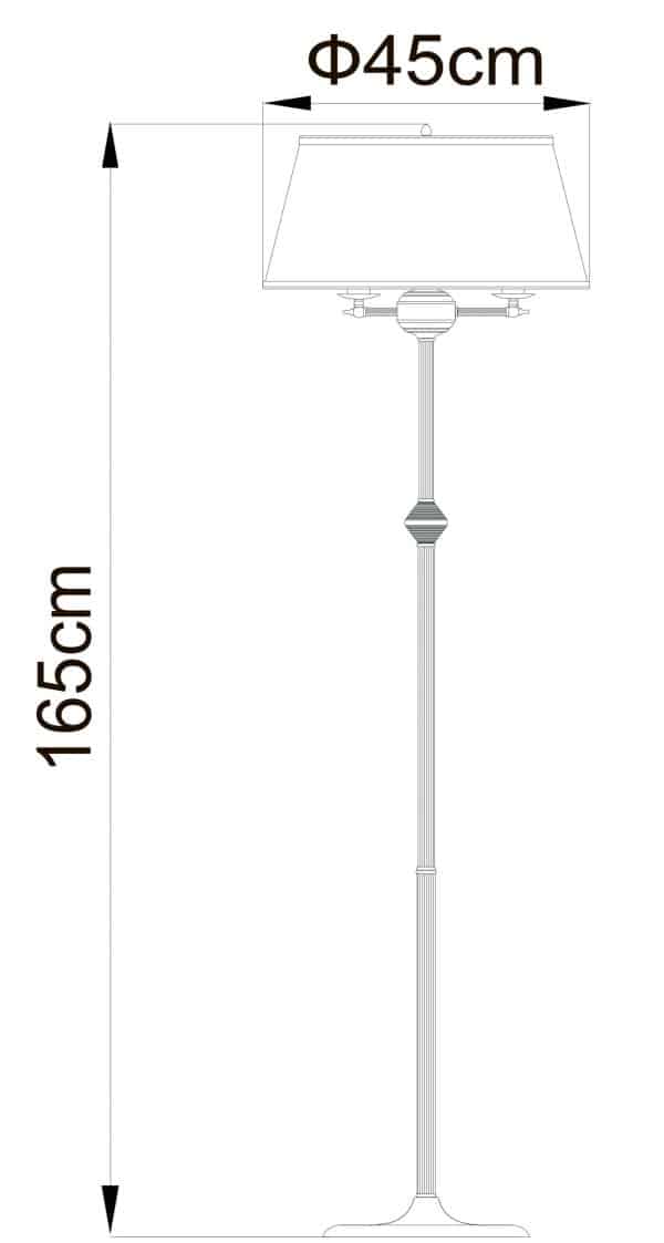 Торшер Arte Lamp ALICE A3579PN-3AB — изображение 5