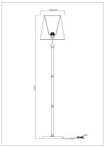 Торшер Arte Lamp KENSINGTON A4098PN-1CC — изображение 2