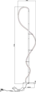 Торшер Arte Lamp KLIMT A2850PN-35PB — изображение 2