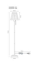 Торшер Arte Lamp MARRIOT A5039PN-1CC — изображение 3