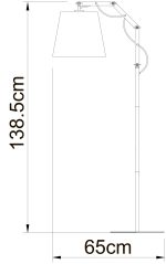 Торшер Arte Lamp PINOCCHIO A5700PN-1WH — изображение 5
