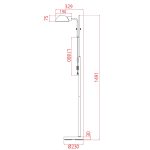 Торшер Arte Lamp ZETTA A7055PN-1BK — изображение 5