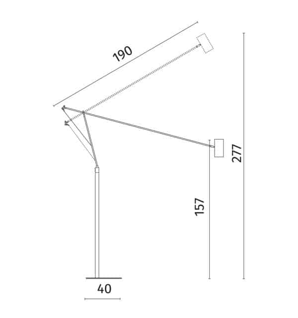 Торшер Divinare GAUDI 3233/49 PN-1 — изображение 3