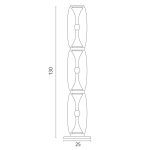 Торшер Divinare STERZO 1244/17 PN-60 — изображение 4