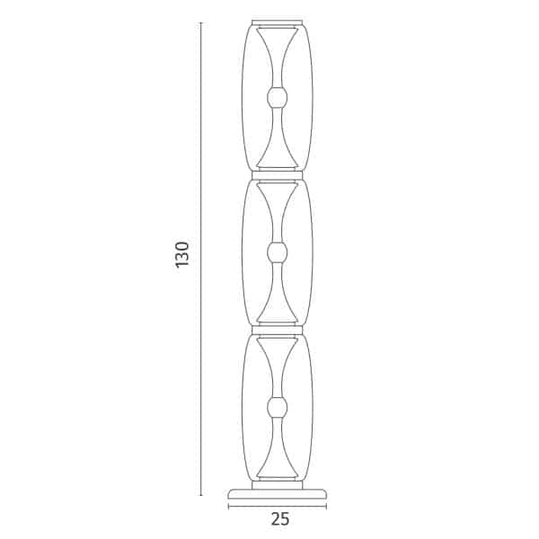 Торшер Divinare STERZO 1244/17 PN-60 — изображение 4