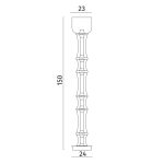 Торшер Divinare VOLTURN 1243/06 PN-45 — изображение 2