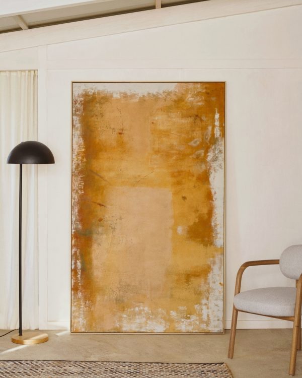 Торшер из дерева ясеня Catlar и металла черный — изображение 3