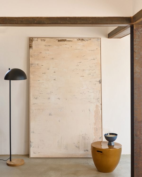 Торшер из дерева ясеня Catlar и металла черный — изображение 4