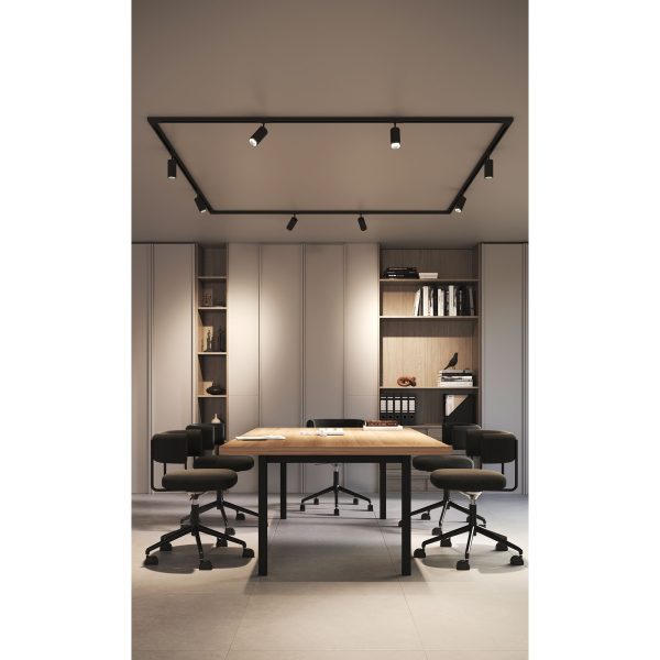 Трековый светильник Arte Lamp AERO A1336PL-1BK — изображение 2