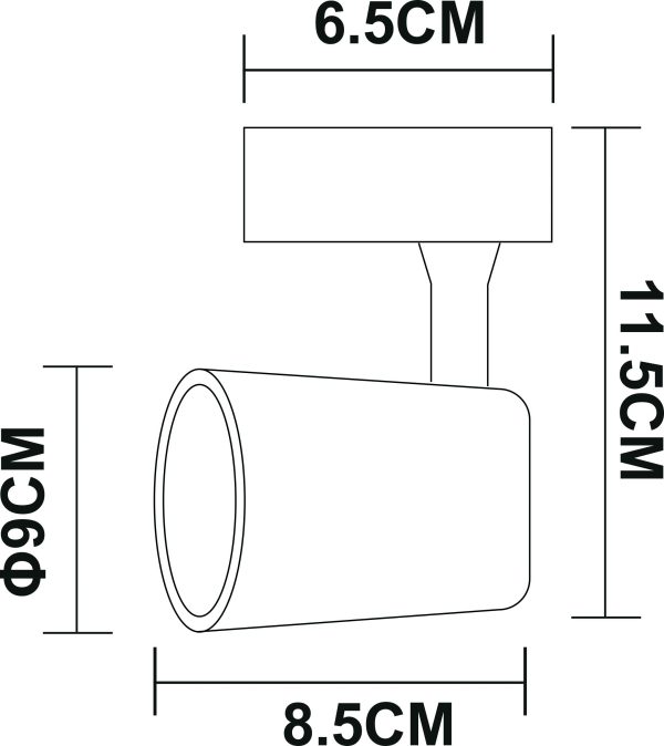 A1810PL-1BK Трековый светильник Arte Lamp AMICO A1810PL-1WH — изображение 3