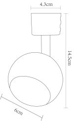 Трековый светильник Arte Lamp BRAD A6253PL-1WH — изображение 4