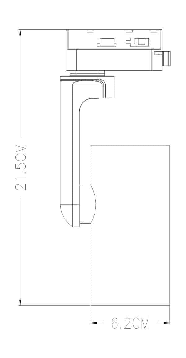Трековый светильник Arte Lamp BUCHO A2668PL-1SS — изображение 4