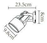 Трековый светильник Arte Lamp LYRA A6252PL-1BK — изображение 4