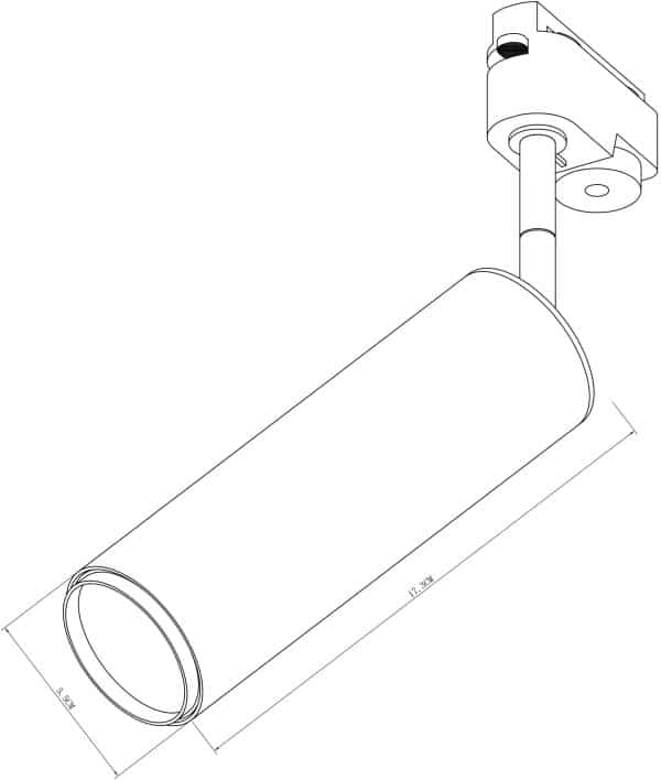Трековый светильник Arte Lamp PERISCOPIO A1412PL-1BK — изображение 3