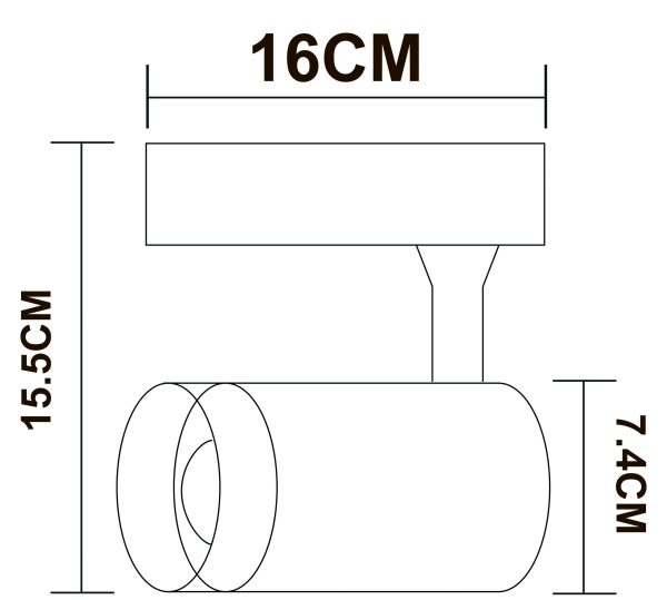 Трековый светильник Arte Lamp SOFFITTO A1720PL-1WH — изображение 3