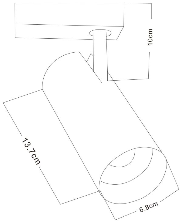 Трековый светильник Arte Lamp VINSANT A2665PL-1WH — изображение 2