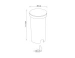 Тротуарный светильник Arte Lamp PIAZZA A3601IN-1WH — изображение 3