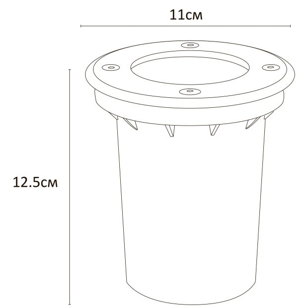 IMG_9798 Тротуарный светильник Arte Lamp PIAZZA A6017IN-1SS — изображение 2
