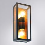 Уличный настенный светильник Arte lamp BELFAST A4569AL-2BR — изображение 2