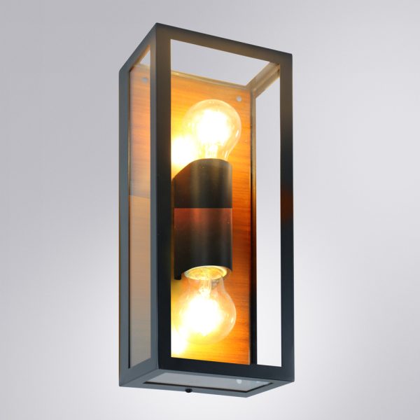 Уличный настенный светильник Arte lamp BELFAST A4569AL-2BR — изображение 2