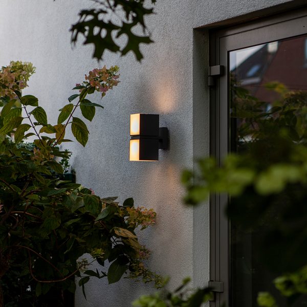 Уличный настенный светильник Arte lamp BELGRADE A5193AL-2BK — изображение 3