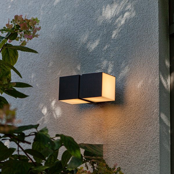 Уличный настенный светильник Arte lamp BELGRADE A5193AL-2BK — изображение 4