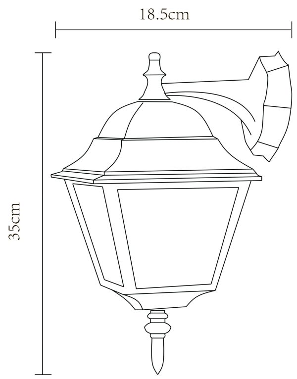 ulichnyj-nastennyj-svetilnik-arte-lamp-bremen-a1012al-1bk-4 Уличный настенный светильник Arte Lamp BREMEN A1012AL-1BK — изображение 5