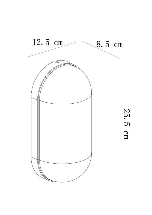 Уличный настенный светильник Arte Lamp MARFIK A2481AL-1GO — изображение 3