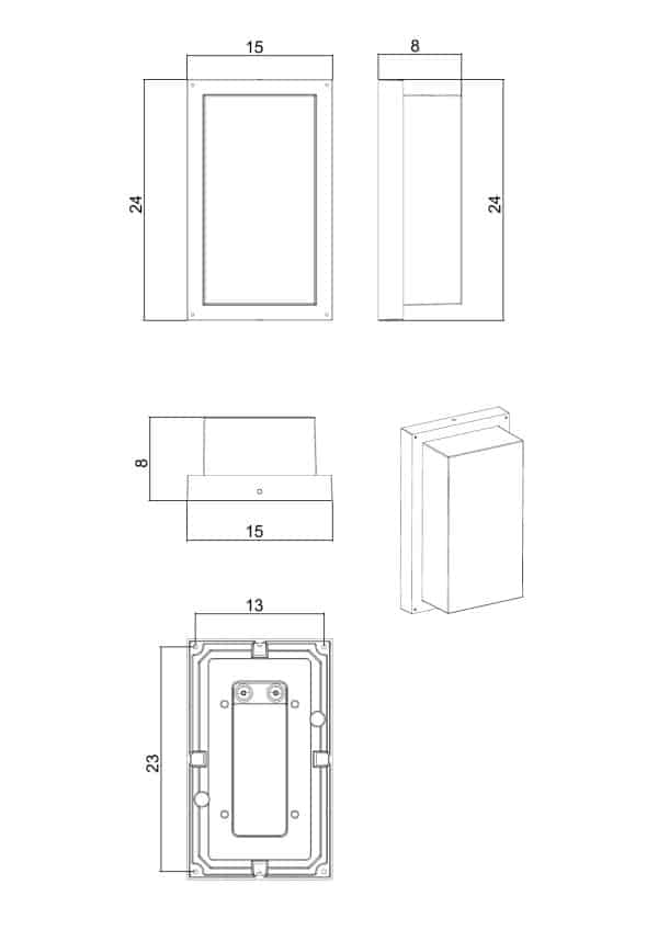 Уличный настенный светильник Arte Lamp MENKAR A1331AL-1BK — изображение 2