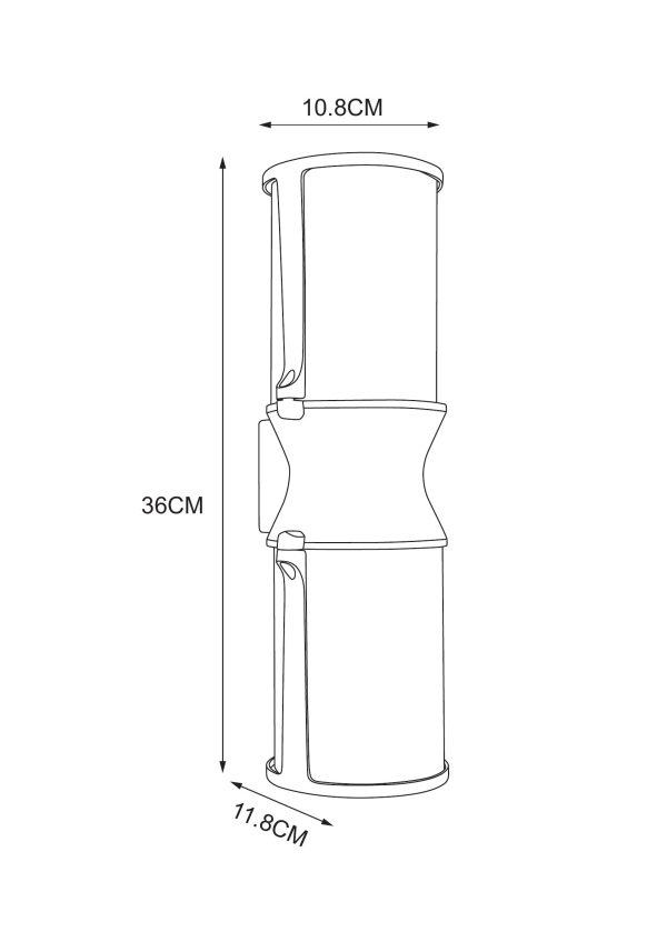 Уличный настенный светильник Arte Lamp MINCHIR A8306AL-2BK — изображение 3